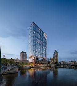 At 31 stories, The Edison in Milwaukee will be the country's tallest mass timber building.