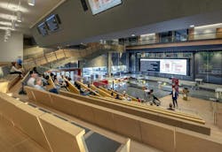 Forum at the Health Sciences Innovation Building, University of Arizona. Photo courtesy CO Architects