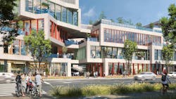 LuLa Light Mall, Chengdu, China. Image: &copy; MVRDV