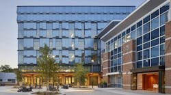 Innovation Village at Fanshawe College, London, Ontario, Canada, designed by Diamond Schmitt. Photo credit: Tom Arban Photography Inc., courtesy Diamond Schmitt