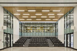 Innovation Village at Fanshawe College, London, Ontario, Canada, designed by Diamond Schmitt. Photo credit: Tom Arban Photography Inc., courtesy Diamond Schmitt Innovation Village at Fanshawe College, London, Ontario, Canada, designed by Diamond Schmitt. Photo credit: Tom Arban Photography Inc., courtesy Diamond Schmitt