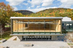 Recreation and Wellness Center at Quinnipiac University. Photo courtesy Buro Happold Recreation and Wellness Center at Quinnipiac University. Photo courtesy Buro Happold