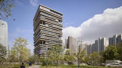 WeBank Headquarters, Shenzhen, China. Photo: Dave Burk &copy; SOM