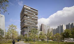 WeBank Headquarters, Shenzhen, China. Photo: Dave Burk &copy; SOM