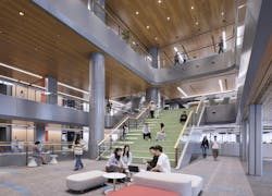 WeBank Headquarters, Shenzhen, China. Photo: Dave Burk &copy; SOM