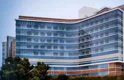 The new eight-story tower on Scripps Memorial La Jolla's campus dedicates 82 of its 188 inpatient beds to mothers and babies