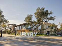 Cedar Park Public Library, Cedar Park, Texas. Photo: Robert Gomez, courtesy Lake Flato