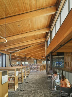Cedar Park Public Library, Cedar Park, Texas. Photo: Robert Gomez, courtesy Lake Flato
